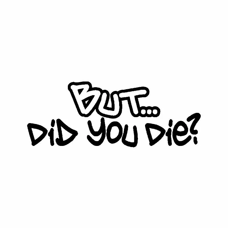 

Но вы мертвы Аппликация, высокое качество, искусственная кожа, персонализированная Водонепроницаемая аппликация из ПВХ, черный/белый, 14 см ...