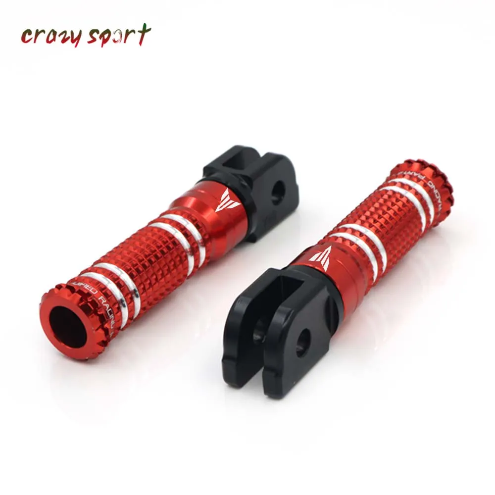 

21 Front Pegs Footrest Adapter For YAMAHA MT10 MT07 Tracer YZF R25 R3 MT03 MT25 TDM900 FZ07 FZ10 XVS950 Foot BT1100 Rest Rider