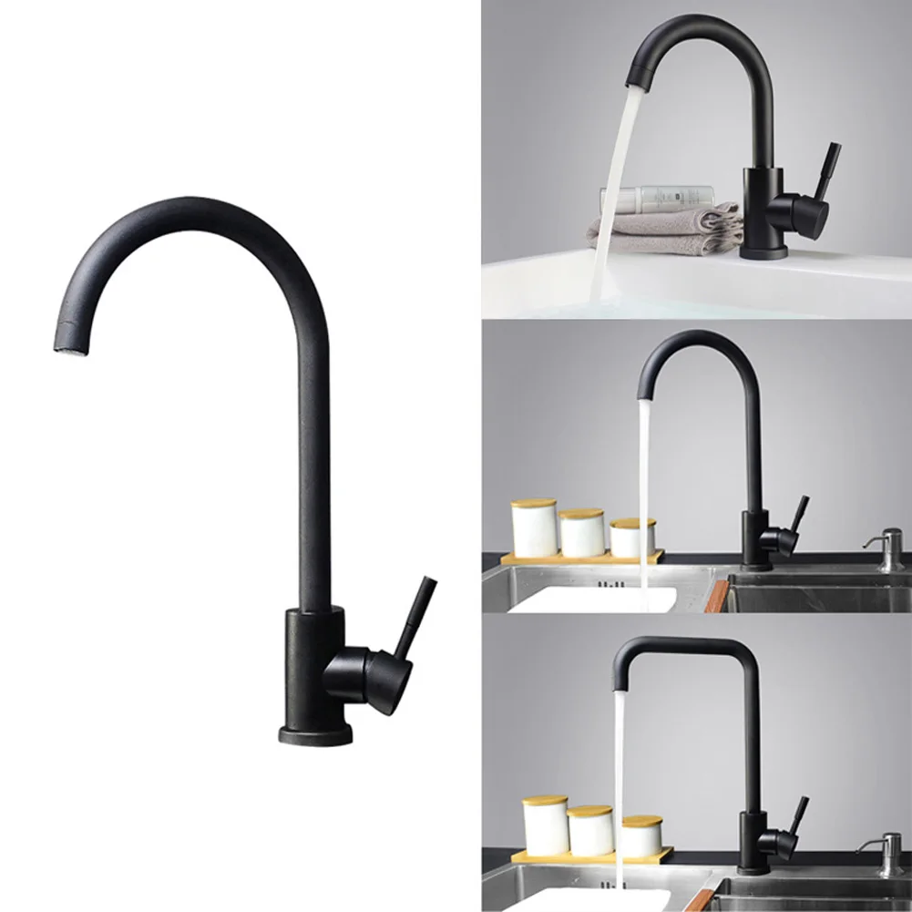 

Universal Home Simple Stainless Steel Washing Rotatable Hot And Cold Hotel Heat Resistant Multifunction Kitchen Faucet