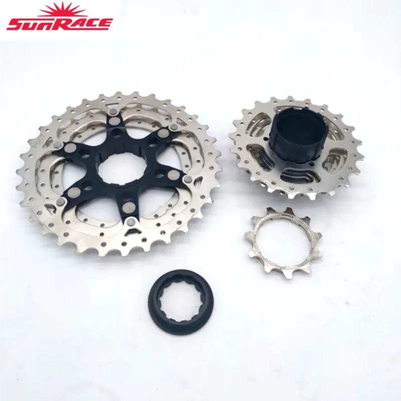 Sunracing CSRS1 Freewheel 10 скоростная велосипедная кассета Freewheel 11-/32T запчасти для велосипеда