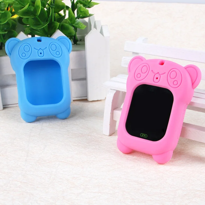 Universal Silicone Children's Smart Watch Protective Cover Cute Cartoon Bear Rabbit For | Электроника