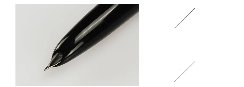 Роскошная Financial 0,38 мм Stylo plume перьевая ручка чернильная ручка перьевая ручка из нержавеющей стали Классический корпус канцелярская ручка stilografica 03829