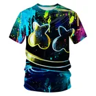 Новинка 2020, забавная новая мультяшная 3d-футболка с зефиром, забавная футболка с изображением ангела, дьявола, пары, мужская и женская футболка с колесами в стиле хип-хоп