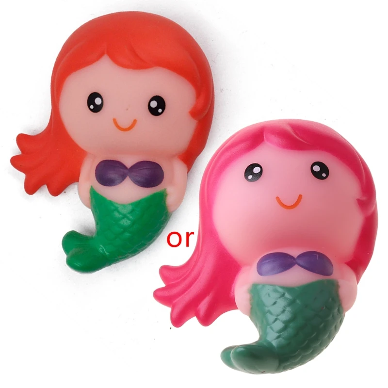 

P15C Baby Water Flashing Floating Animals Kids Automatic Led Lighting up Beach Play Toys For Children for the Bathroom B