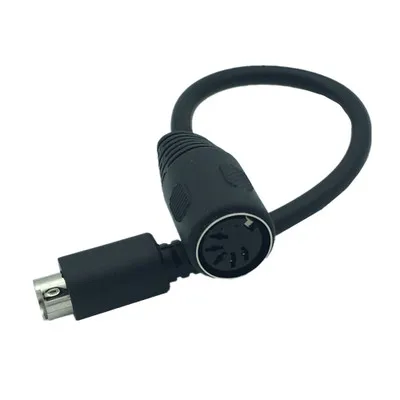 PS2 DIN5 Женский к MD6 Мужской кабель 0 15 м Обустройство дома