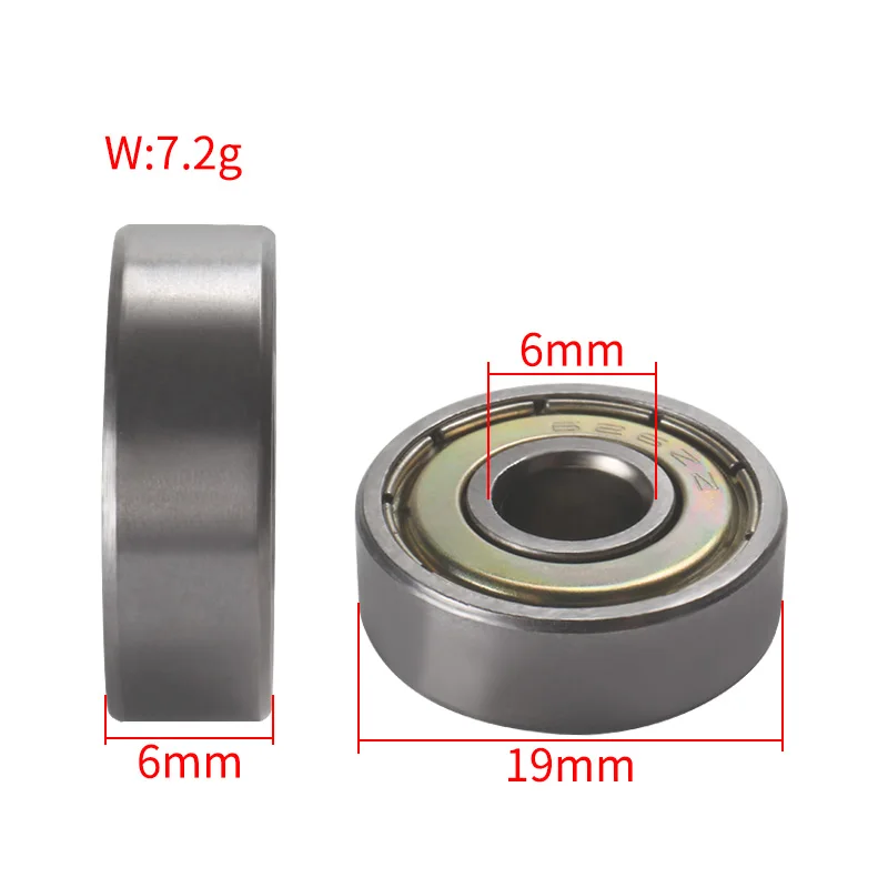 10 шт. ABEC-5 фланцевый шарикоподшипник 608zz 623zz 624zz 625zz 635zz 626zz 688zz 3D принтеры части глубокий паз фланцевый шкив колеса