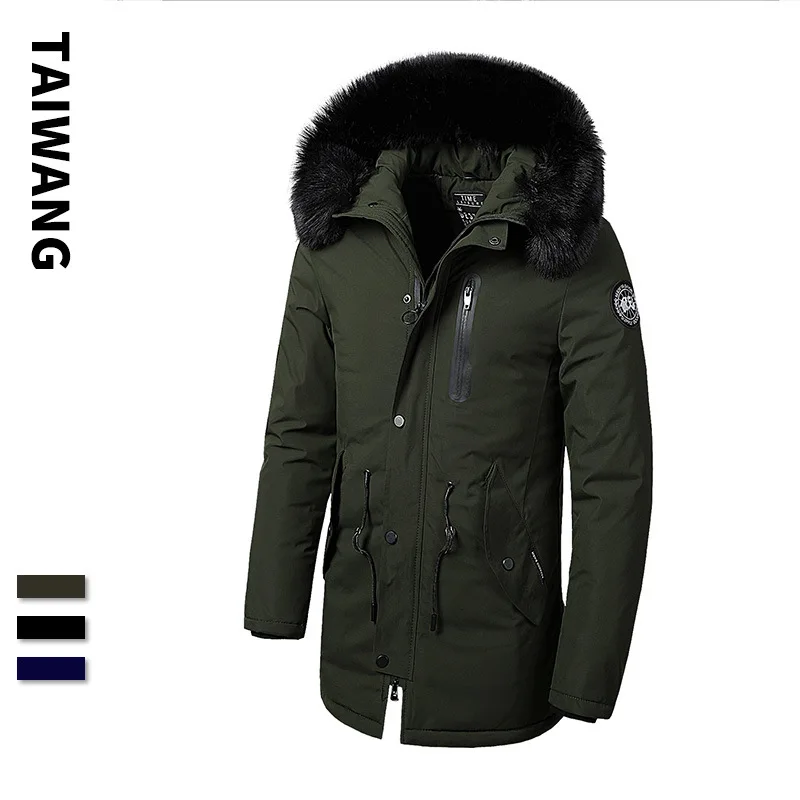 Мужская зимняя верхняя одежда водонепроницаемая куртка парка для мужчин новинка