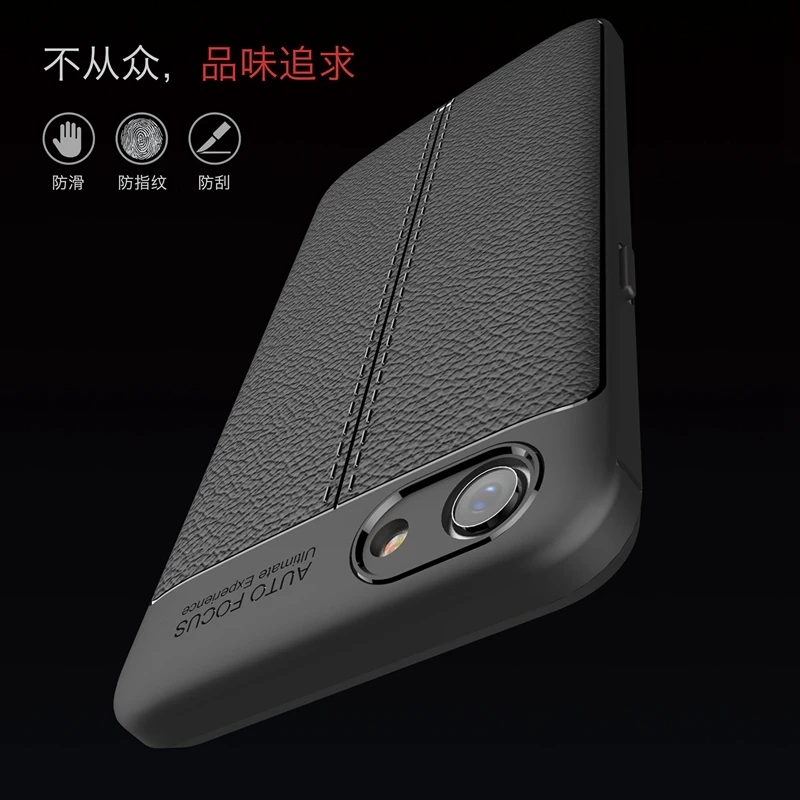 Longxin For oppo A83 TPU back cover soft case new fashion frosted simplicity business litchi lines protective |