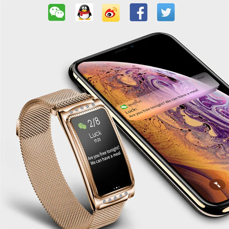 F28 Смарт часы женские физиологический период напоминание Водонепроницаемый