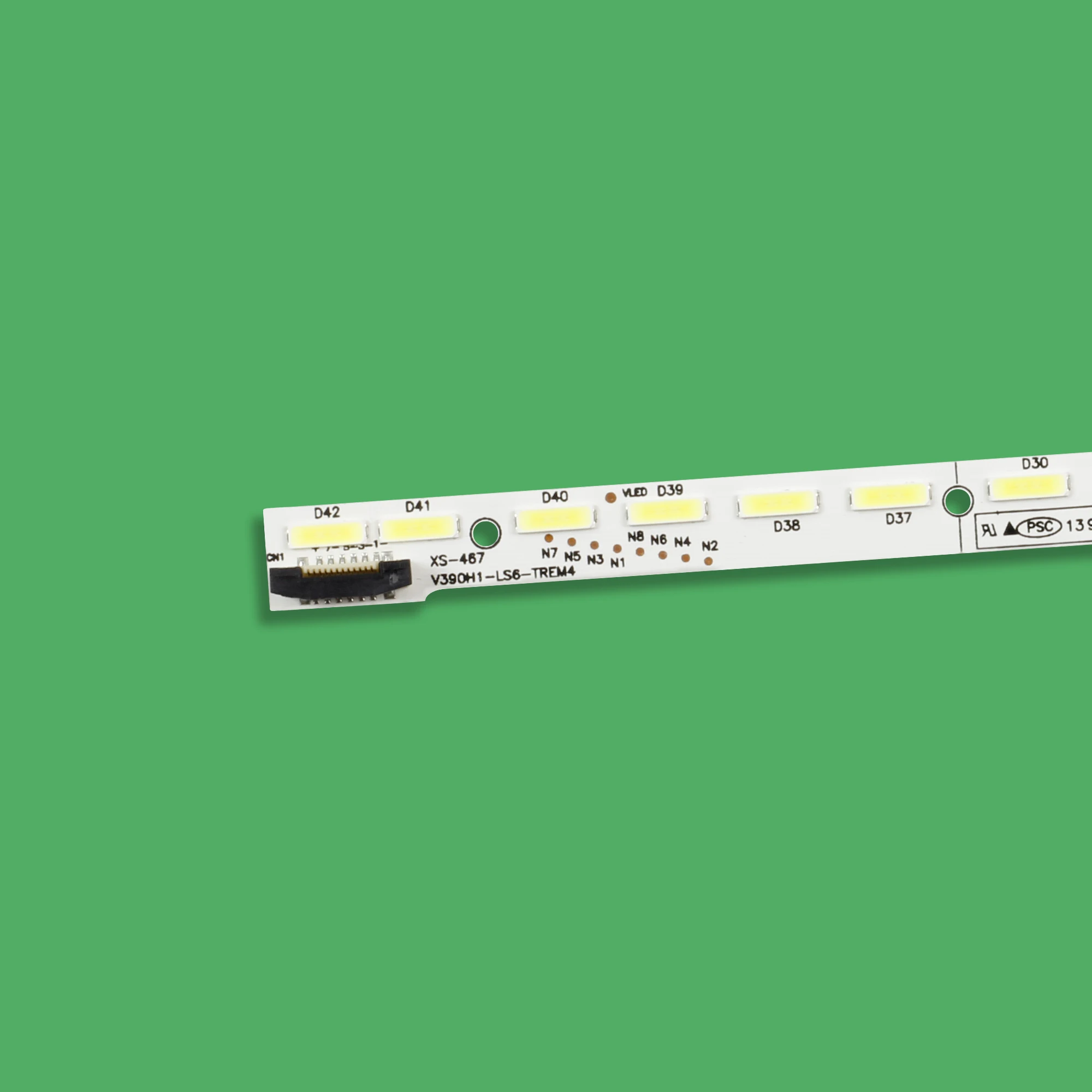 480mm LED Backlight strip 48 lamp For LED39K610X3D LED39K280J3D LED39EC350JD LED39EC330J3D TC-L39EM60 TX-L39E6B V390H1-LS6-TREM2 |