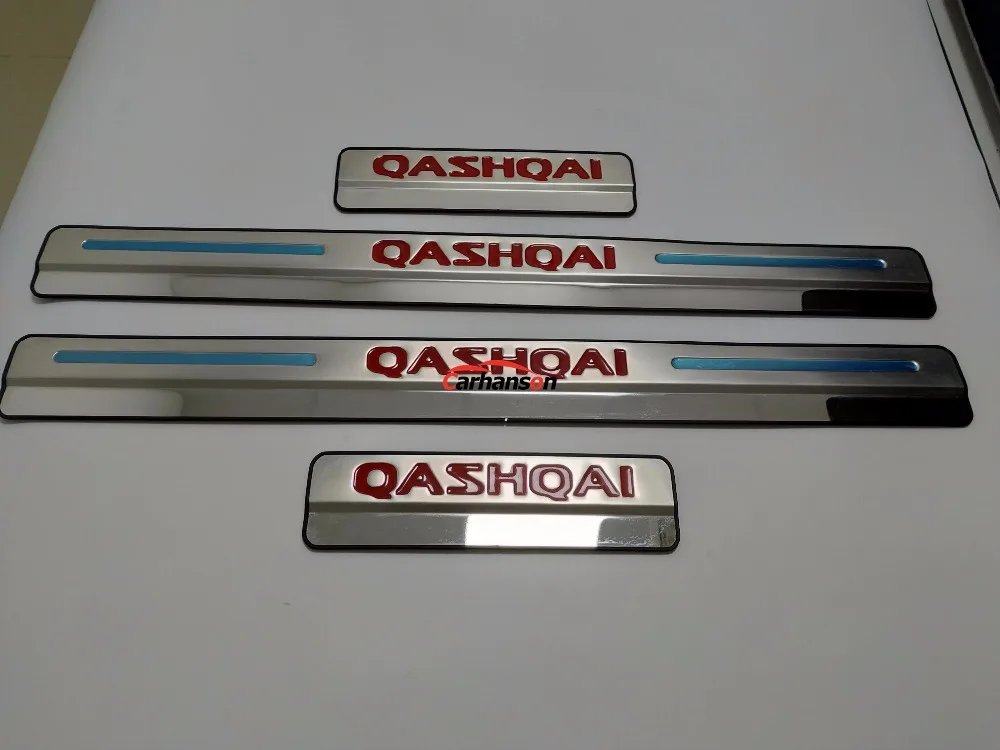 Автомобильный Стайлинг для Nissan Qashqai порог J11 накладка из нержавеющей стали педаль