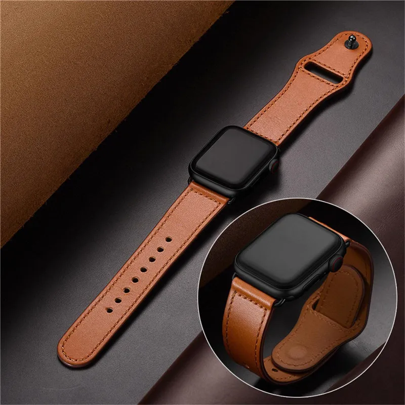 38 мм, 40 мм, ремешок из натуральной кожи для Apple Watch Series 5, 4, 3, 2, 1, VIOTOO, высококачественный роскошный кожаный ремешок, женский ремешок для часов