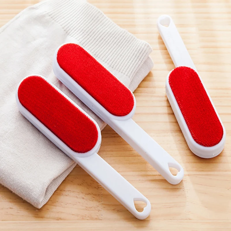 Двусторонняя многоразовая щетка для удаления ворса чистки шерсти домашних