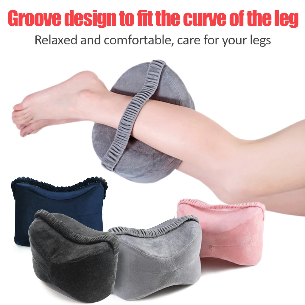 Удобная подушка для колена из пены с эффектом памяти ног облегчения боли в