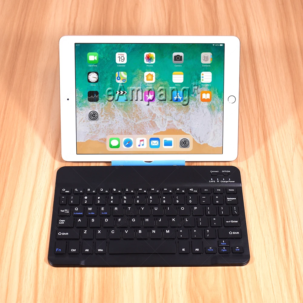 9 7 клавиатура английская русская испанская Корейская Bluetooth для iPad 2017 2018 5-го 6-го