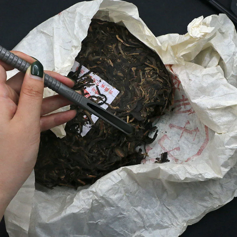 

SF micro TCP-P Crowbar Tea Needle Outdoor EDC Hand Tool 440c Steel Practical Survival Tool Dagger Tea Knife Gift collection