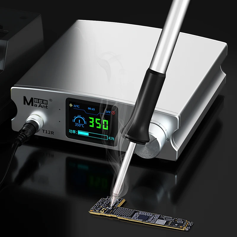 Интеллектуальная паяльная станция Ma-Ant T12R с контролем температуры для компьютера