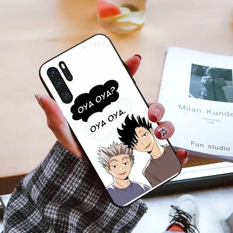 

Anime Haikyuu oya Kenma Kozume anime Phone Case For Huawei honor Mate P 9 10 20 30 40 Pro 10i 7 8 a x Lite nova 5t