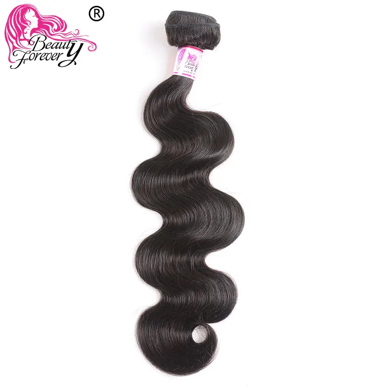 Beauty forever перуанские волосы волнистые Remy человеческие волосы переплетенные пучки натурального цвета 8-30 дюймов