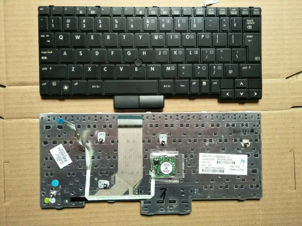 Клавиатура планшета ноутбука для HP Elitebook 2540P 2540|keyboard for dell|keyboard laptoplaptop keyboard |