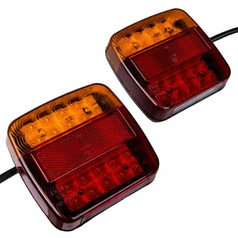 

12V 20 LED Truck Taillight Car Trailer Universal Two-color Car Turn Signal Light
