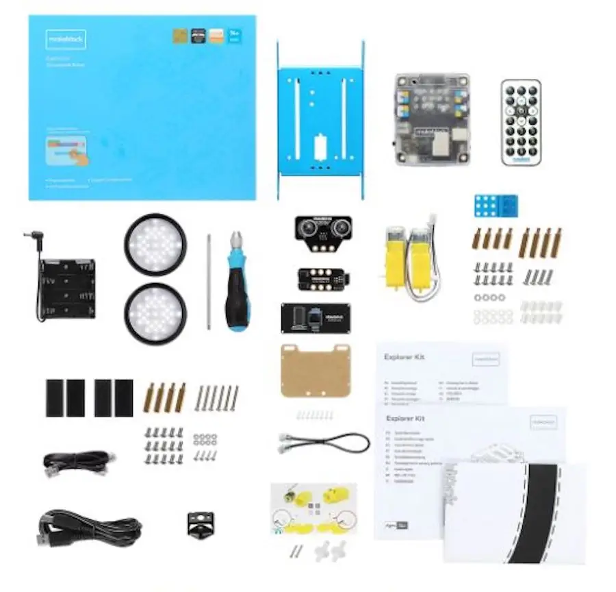 Строительные блоки для стержней Makeblock mBot |