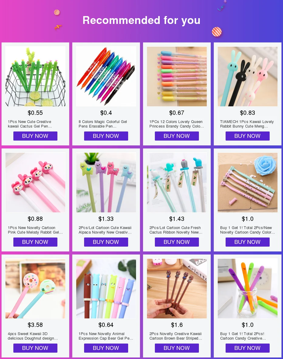 2 шт./лот, милая розовая поросенок из мультфильма, копилка Kawaii, новинка, креативная ручка, гелевая ручка, подарок для офиса и школы, канцелярская ручка