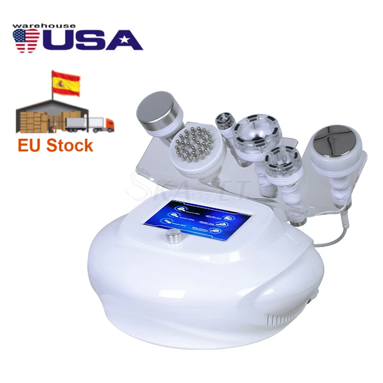 

6 In 1 Facial Lifting Ultrasonic 80K RF Cavitation Vacuum Skin Rejuvenation Weight Loss Machine with CE Approval