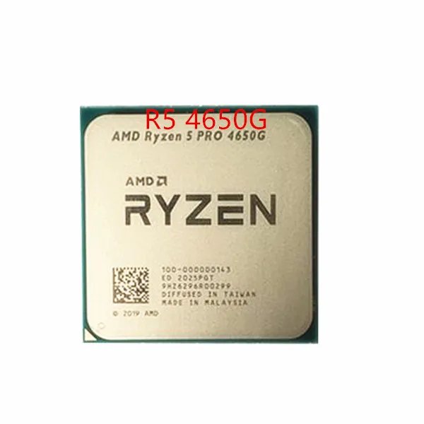 Процессор AMD Ryzen 5 PRO 4650G R5 3 7 GHz a Sei Core Dodici Filo 65W CPU procescore L3 = 8M AM4|Процессоры| |