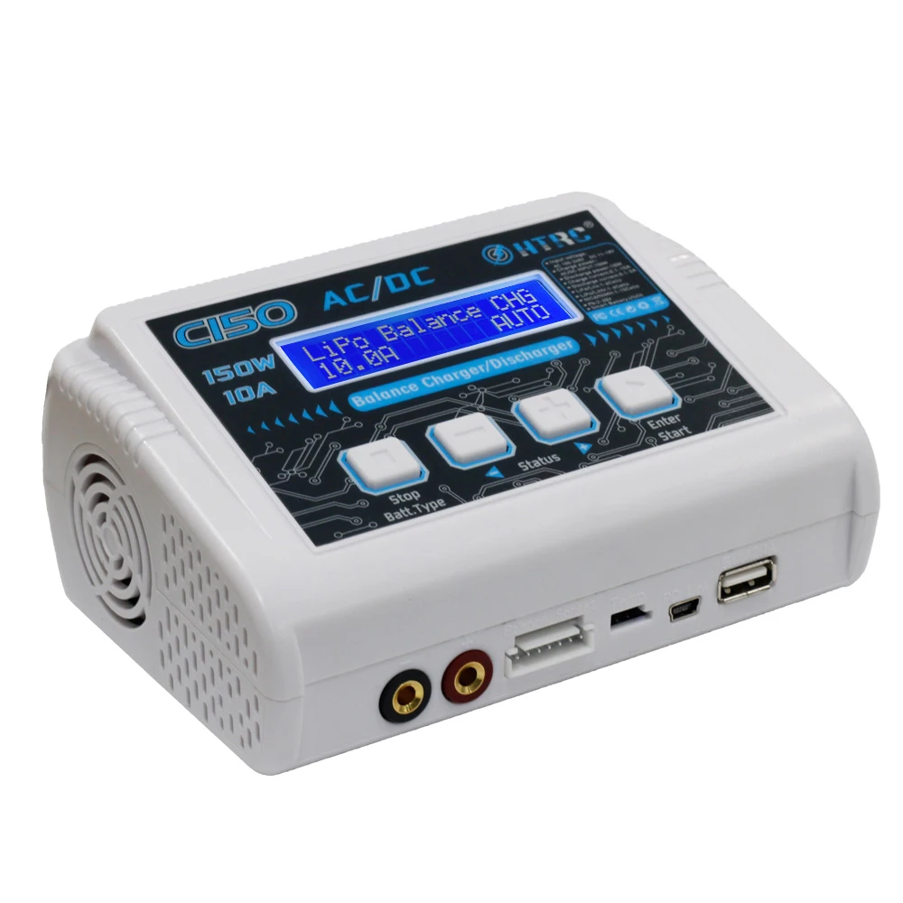 

HTRC C150 AC/DC 150W 10A Smart Battery Balance Charger Discharger
