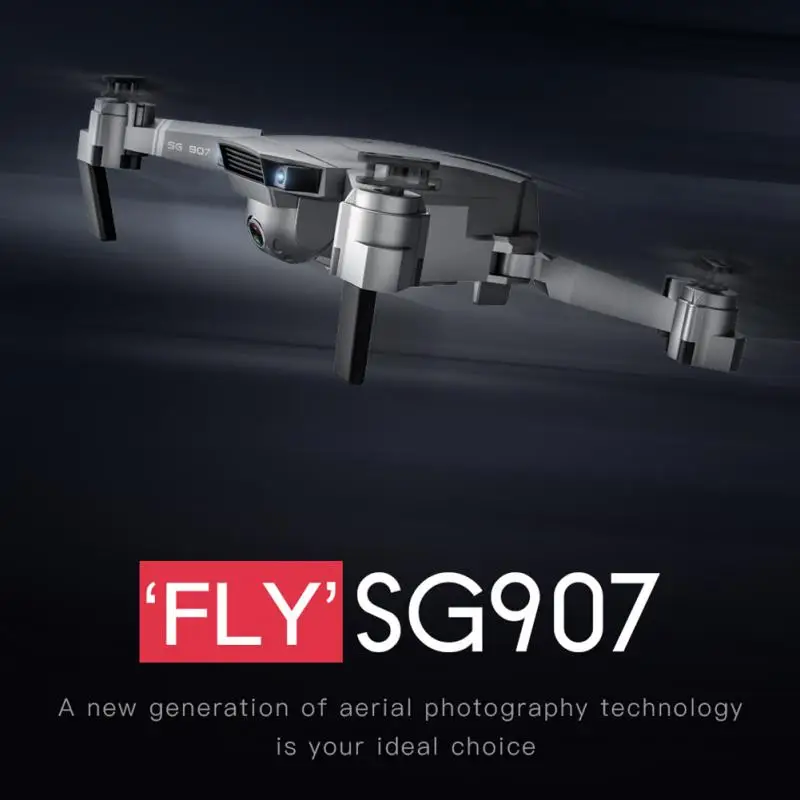 SG907 Квадрокоптер GPS Дрон с 4K HD двойной камерой широкоугольный анти-встряхивание