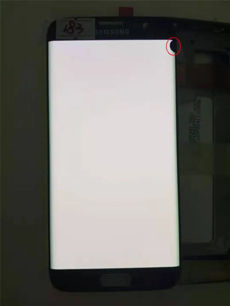 NO.183 Black 5,5 ''AMOLED ЖК-дисплей с черными точками для SAMSUNG Galaxy s7 edge G935 G935F сенсорный экран дигитайзер дисплей - Цвет: NO.183 Black