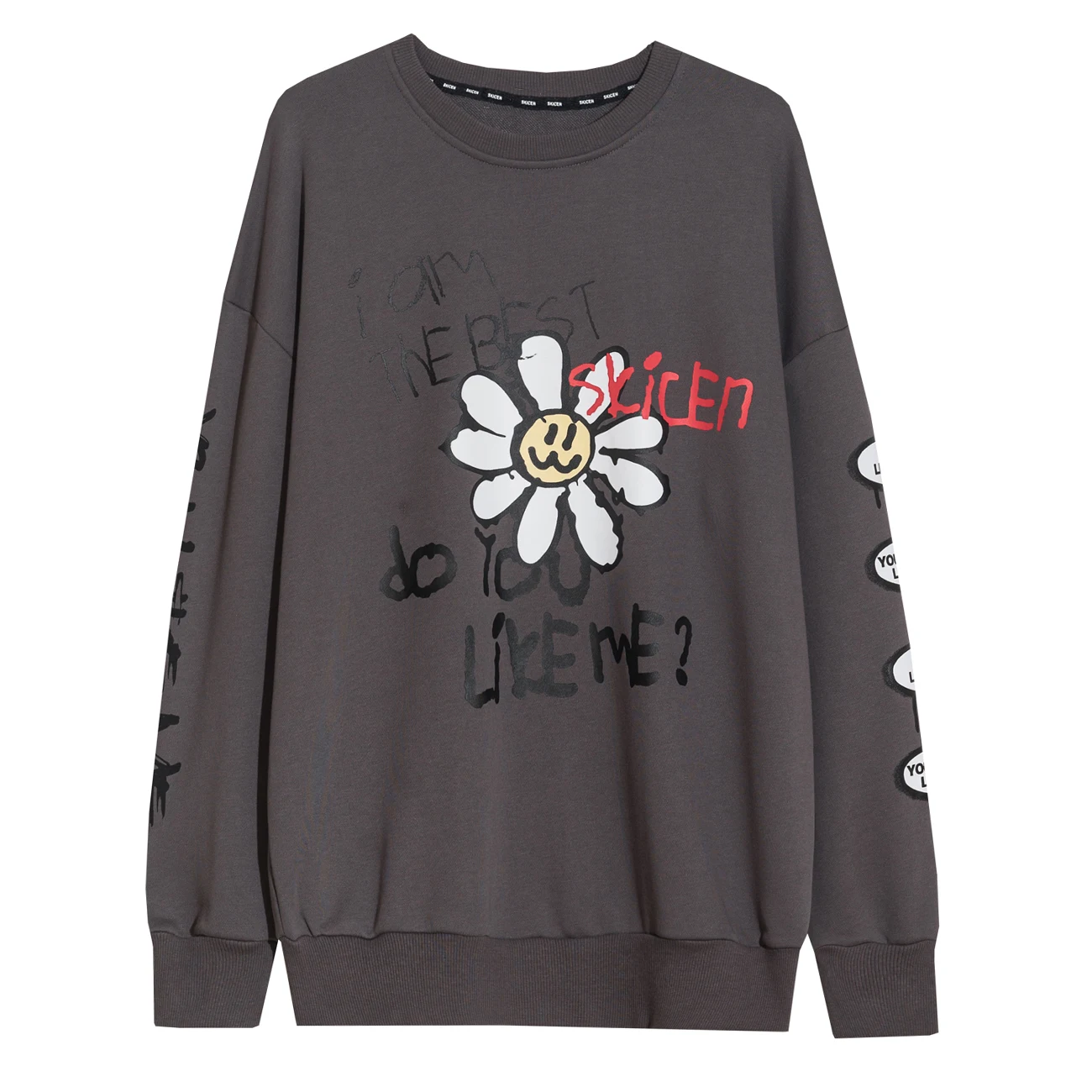 Мужская толстовка в стиле Харадзюку с капюшоном уличная одежда свитшот смешной