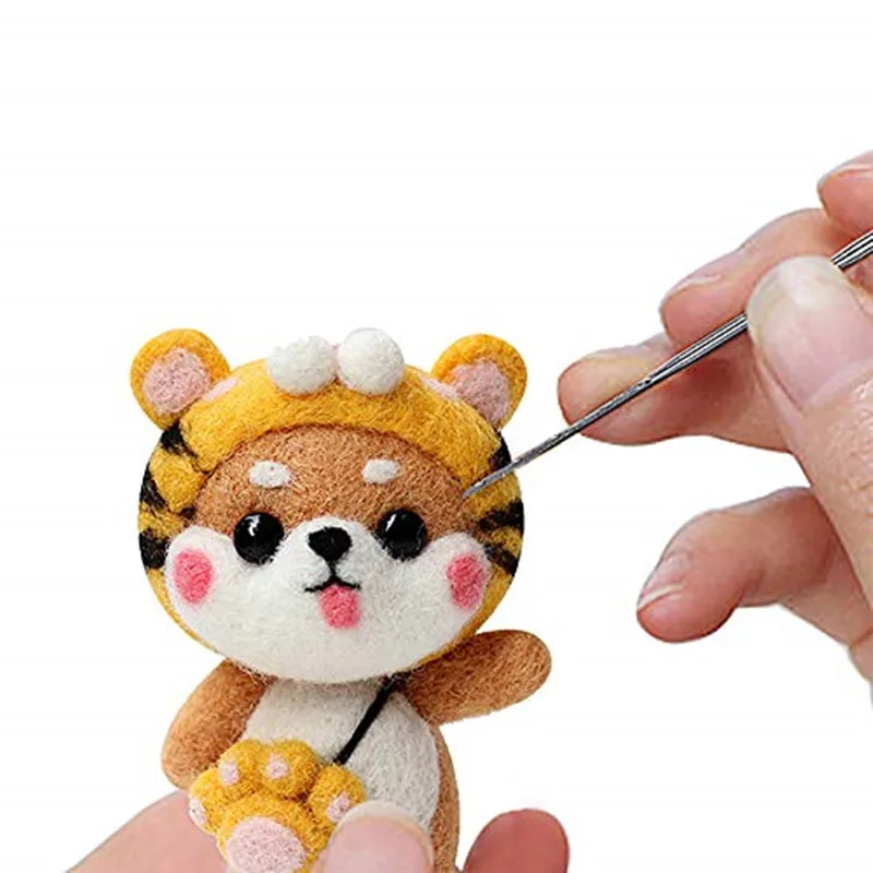 Набор игл для валяния Nonvor 3 размера набор из шерсти и войлока сделай сам|Комплект