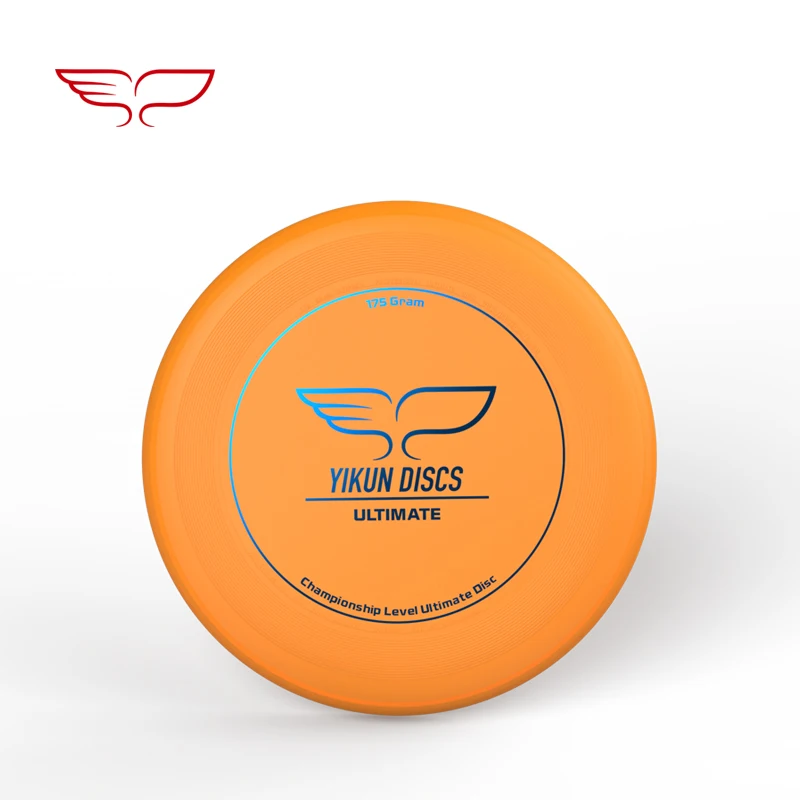 YIKUN диски, одобренный WFDF, 175g, профессиональный FlyingDisc, конечный диск, логотип UltiPro - Цвет: Orange