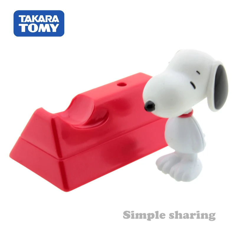Takara Tomy tomica metakore сплав модель snoopy аниме фигура Детские литые игрушки миниатюрная