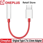Кабель-переходник OnePlus Type-C на 3,5 мм для наушников, конвертер для One Plus 1 + OP 9pro 9R 8T 8 8 Pro 7 Pro 7T Pro 6T Nord, оригинал