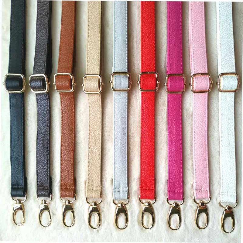 New 130cm PU Leather Shoulder Bag Strap DIY Purse Obag Handle Handbags Belts Strap Cross Body Bag Accessorie