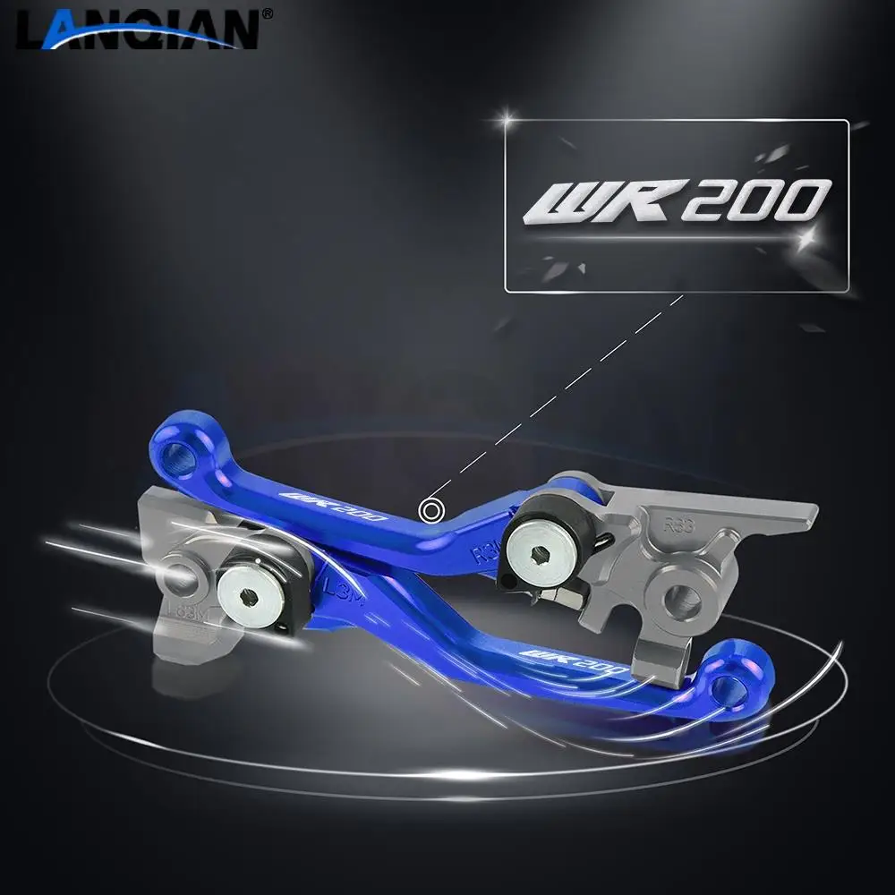 

Motorcycle Dirt Pit Bike Motocross Pivot Brake Clutch Levers For Yamaha WR200 WR 200 WR200 1992 1993 1994 1995 Accessories