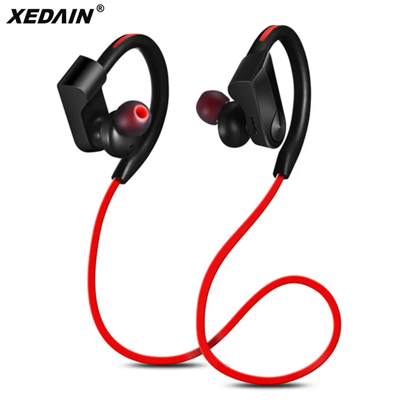 Водонепроницаемые беспроводные наушники стерео Bluetooth вкладыши mp3 плеер с