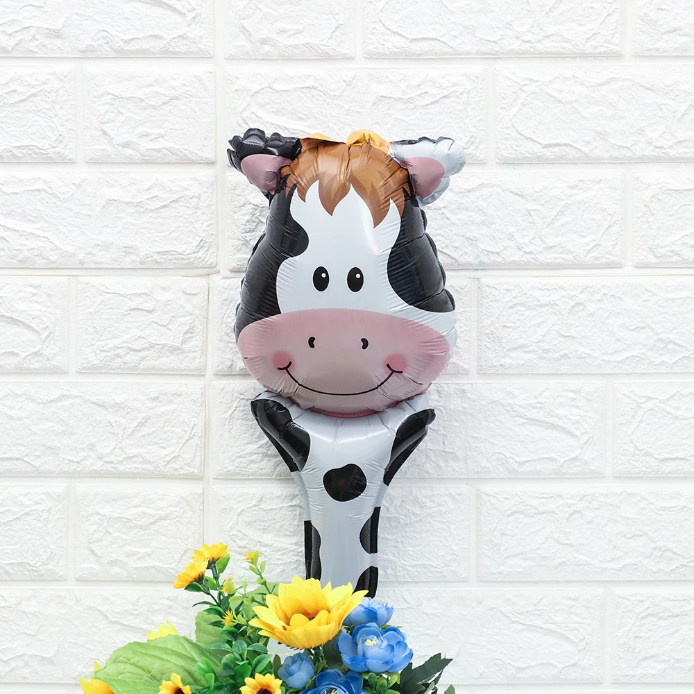 2/6 шт. надувные воздушные шары в виде головы животного|Воздушные и аксессуары| |