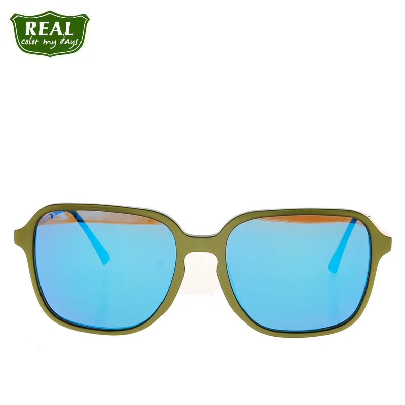 REAL 2019 New Retro Acetate Metal Foot Silk Sunglasses Shield Frame Woman Polaroid Lenses Driver's Glasses Goggles Unisex | Аксессуары