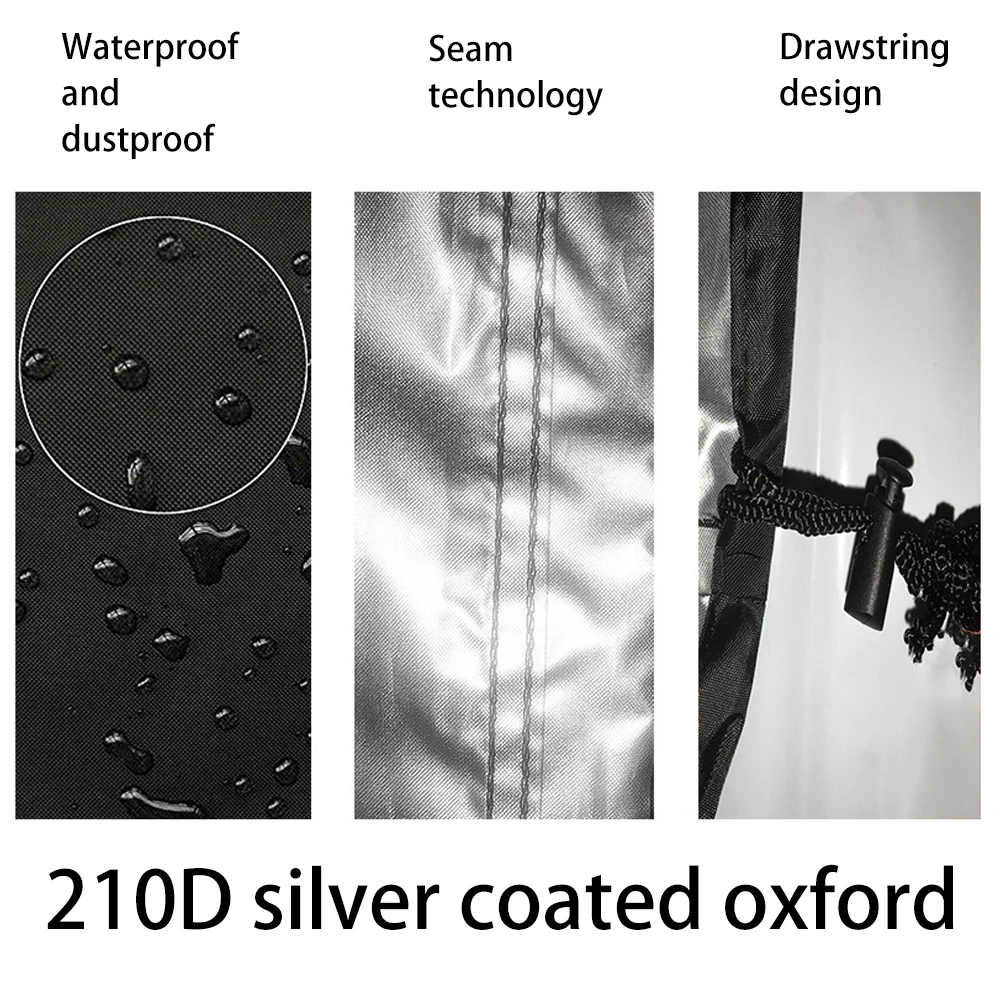 

Waterproof Outdoor Sunshade Umbrella Cover Oxford Cloth Garden Weatherproof UV Patio Cantilever Parasol Rain Cover Accessories