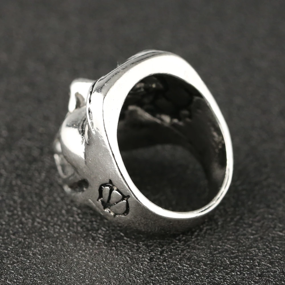 V для Вендетта кольцо маска улыбка Череп большой палец эффект античный