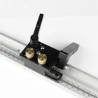 Т-образные направляющие из алюминиевого сплава, 800 мм, со шкалой, торцом, Т-образным пазом