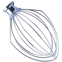 wire whip attachment for tilt head stand mixer for kitchenaid k5aww 5 quart ksm50 ksm5 egg cream stirrer accessories