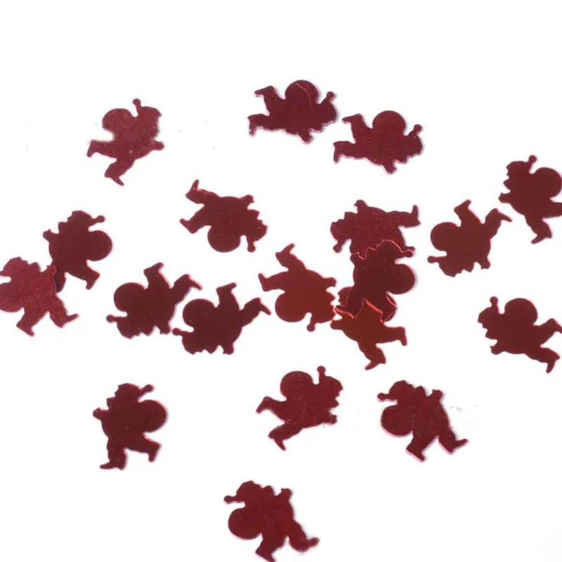 1 упаковка новый красный Санта Клаус в форме Рождественского стола Конфетти Для