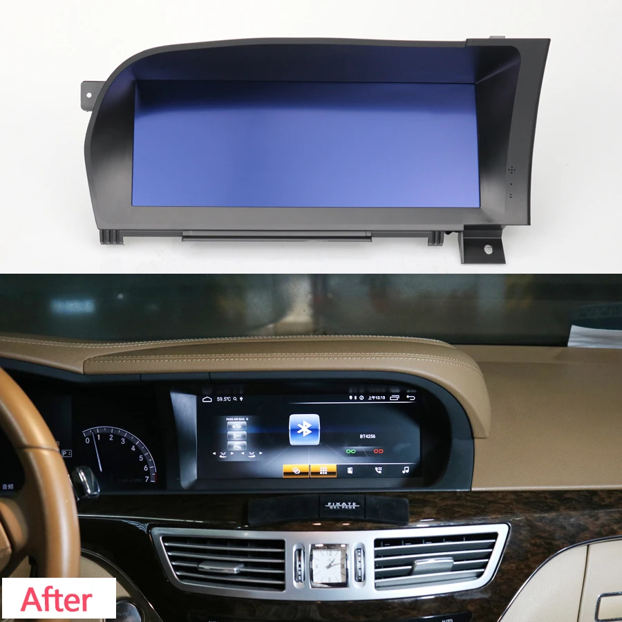 GPS Встроенный Carplay 4G LTE автомобильный DVD мультимедийный стерео для Mercedes BENZ S-Class S222