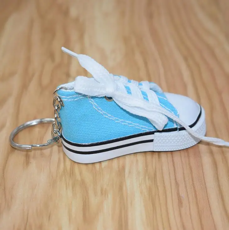 Новинка спортивные брелок в форме обуви мини 3d кроссовки из плотной ткани Обувь