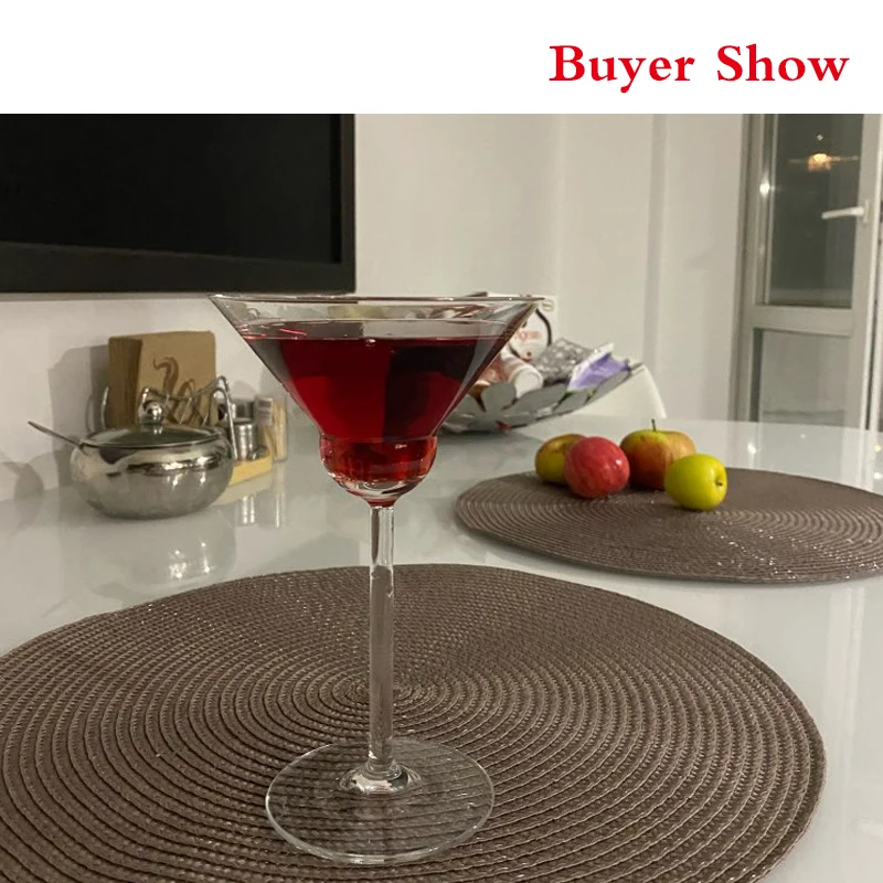 Коврик для стола Плетеный ПП круглый столовая салфетка коврик чаши столовые